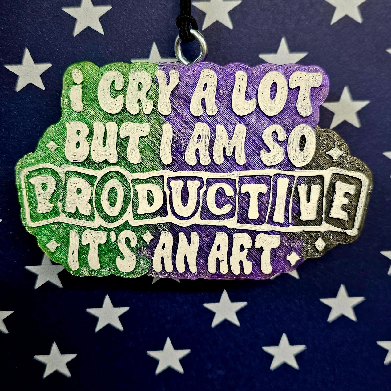 I cry a lot but I am so Productive Freshie