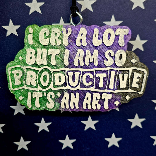 I cry a lot but I am so Productive Freshie