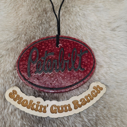 Red Big Rig Oval Freshie 2