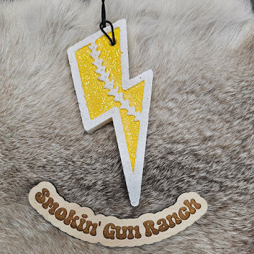 Baseball/Softball Lightning Bolt Freshie