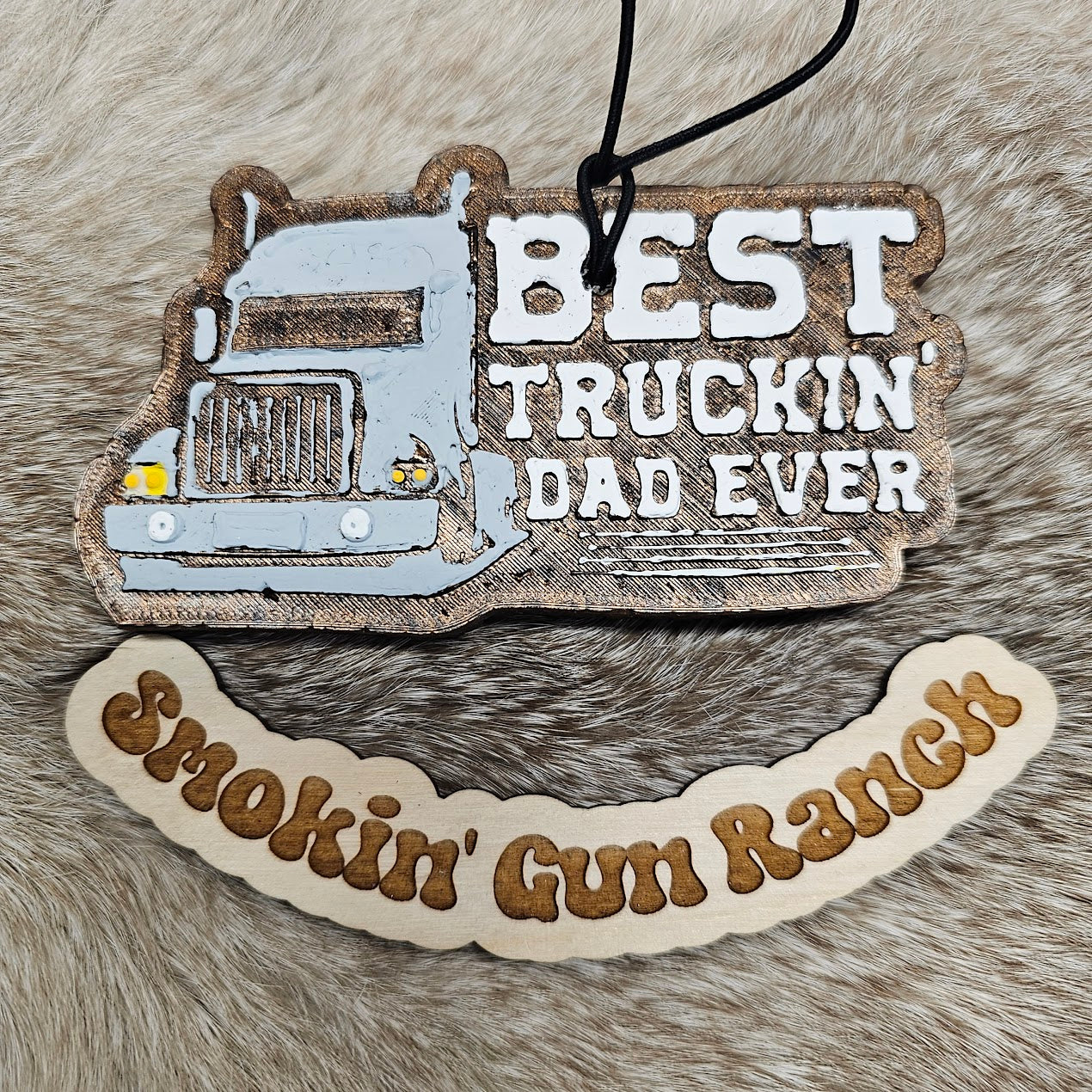 Best Truckin' Dad Ever Freshie
