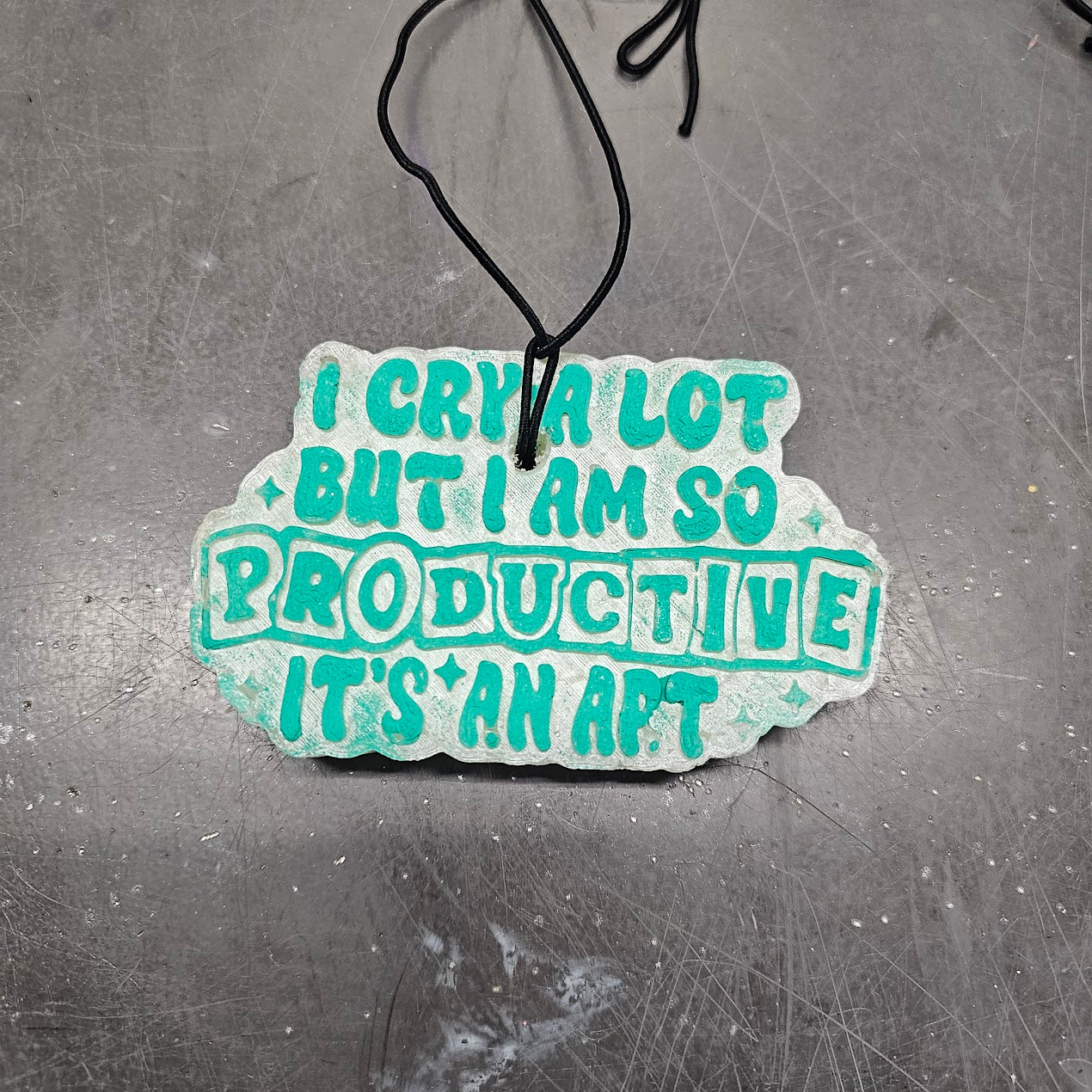 I cry a lot but I am so Productive Freshie