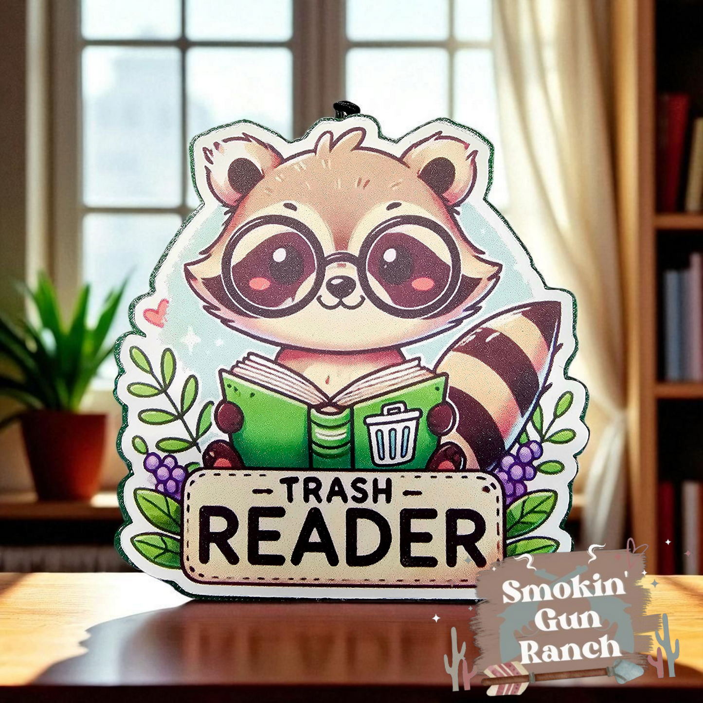 Trash Reader Freshie