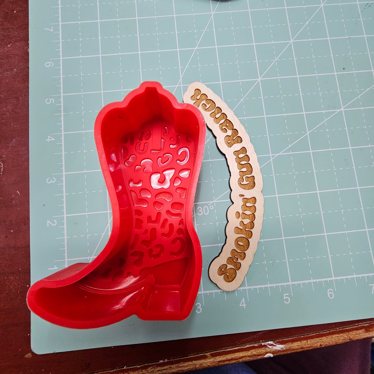 Cheatah print boot FRESHIE MOLD