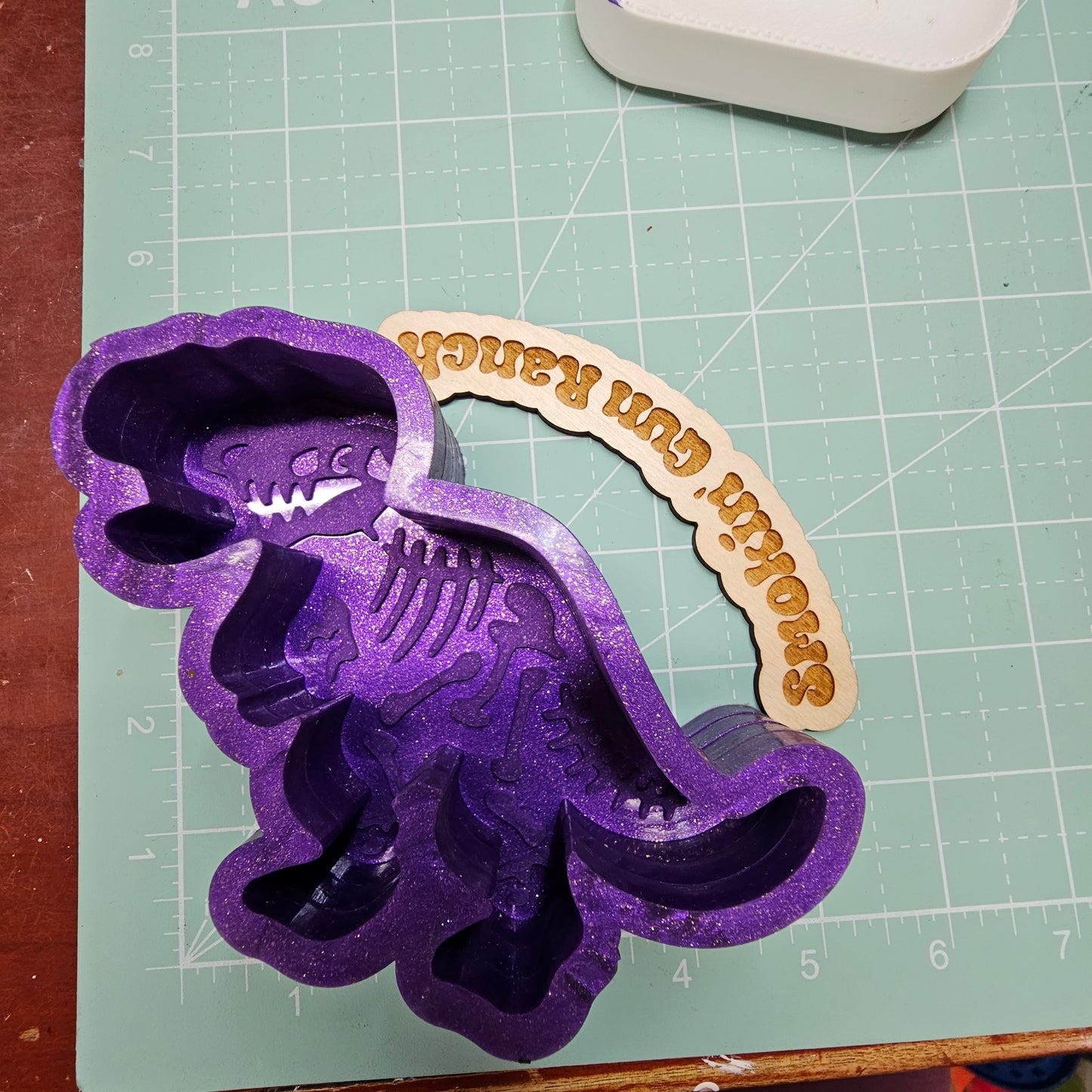 T-rex skeleton FRESHIE MOLD