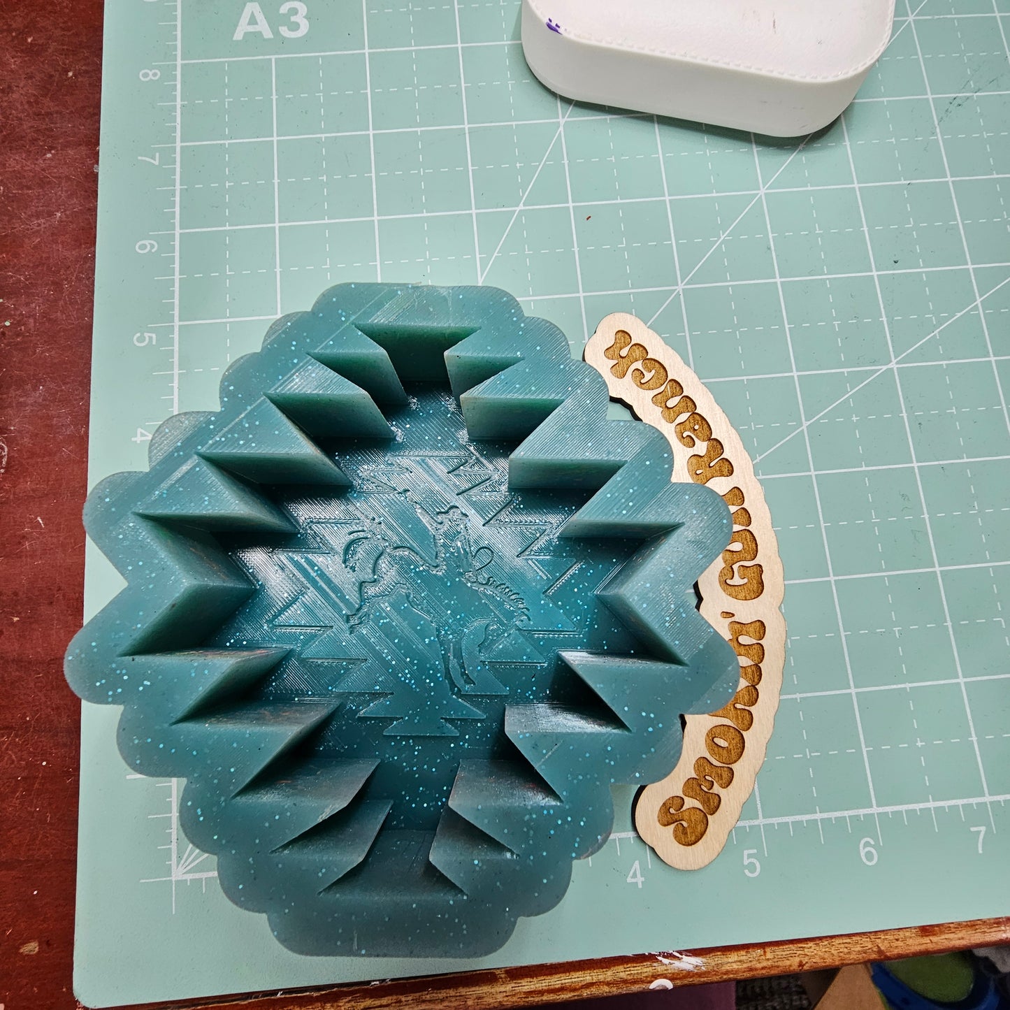 Aztec Bronc Rider FRESHIE MOLD