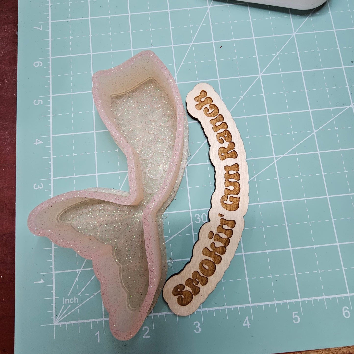 Mermaid tail FRESHIE MOLD