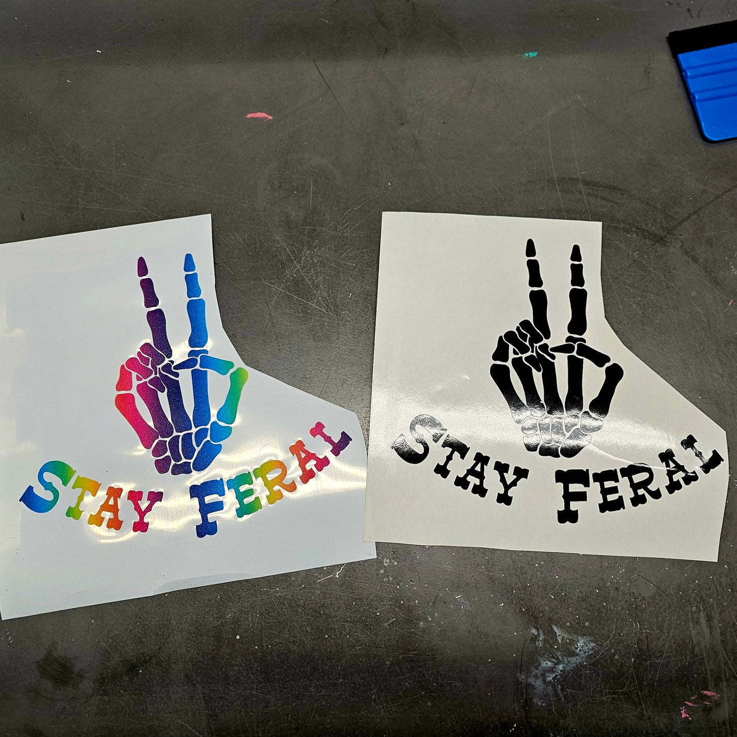 Stay Feral Vinyl Decal
