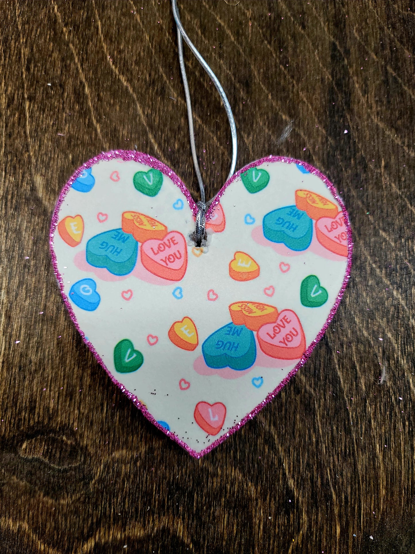 Cardstock Heart Freshie