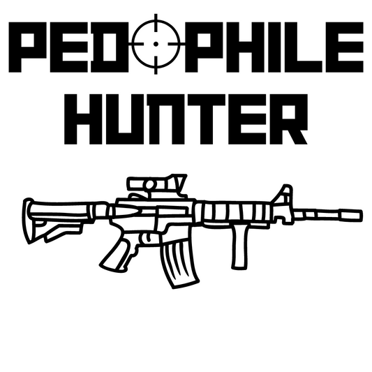 Pedophile Hunter Vinyl decal