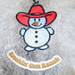 Cowboy Snowman Freshie