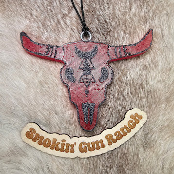 Moon Steer Skull Freshie