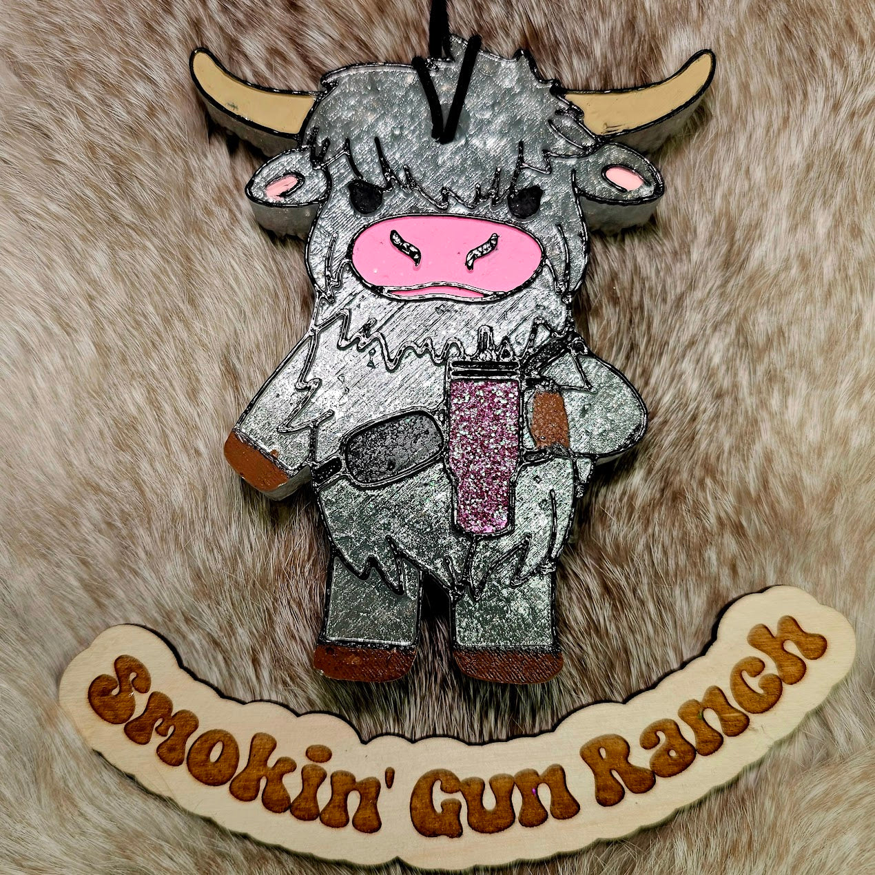 Bougie Highland Cow Freshie