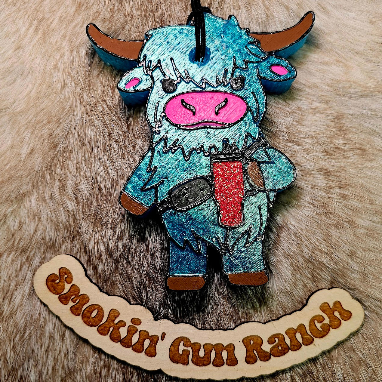 Bougie Highland Cow Freshie