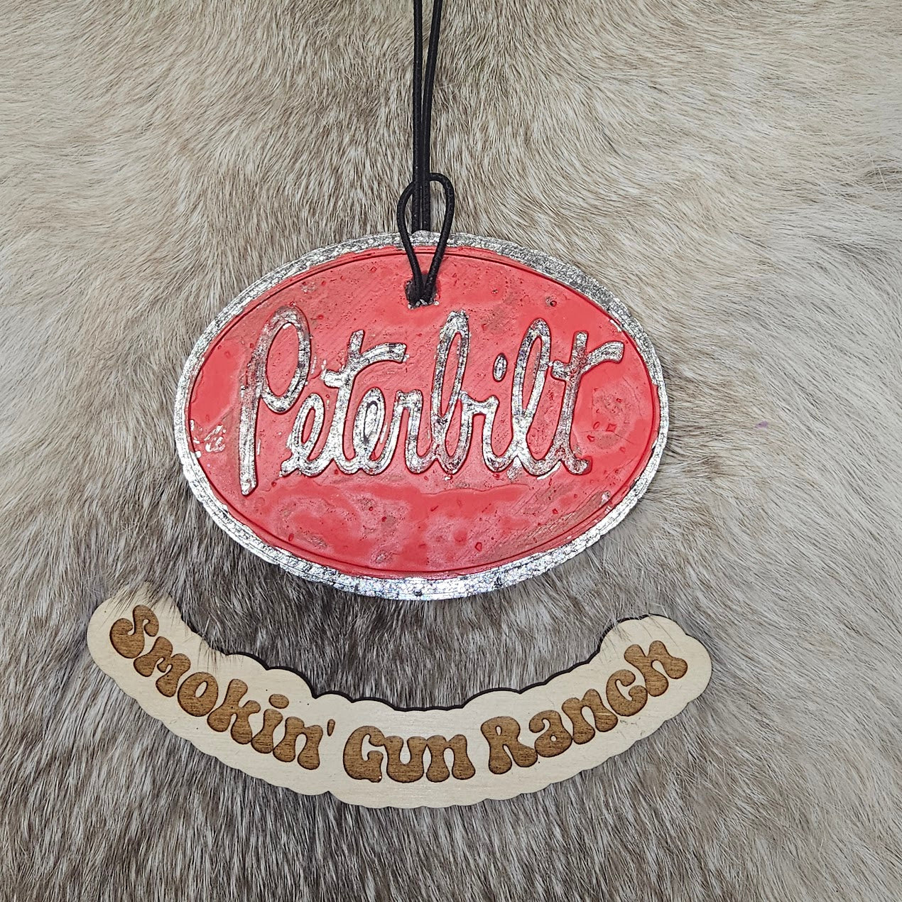 Red Big Rig Oval Freshie 2