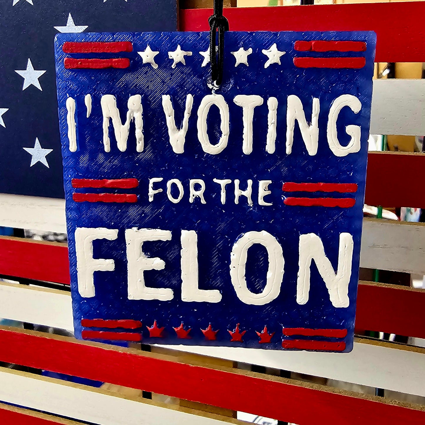 I'm Voting for the Felon Freshie