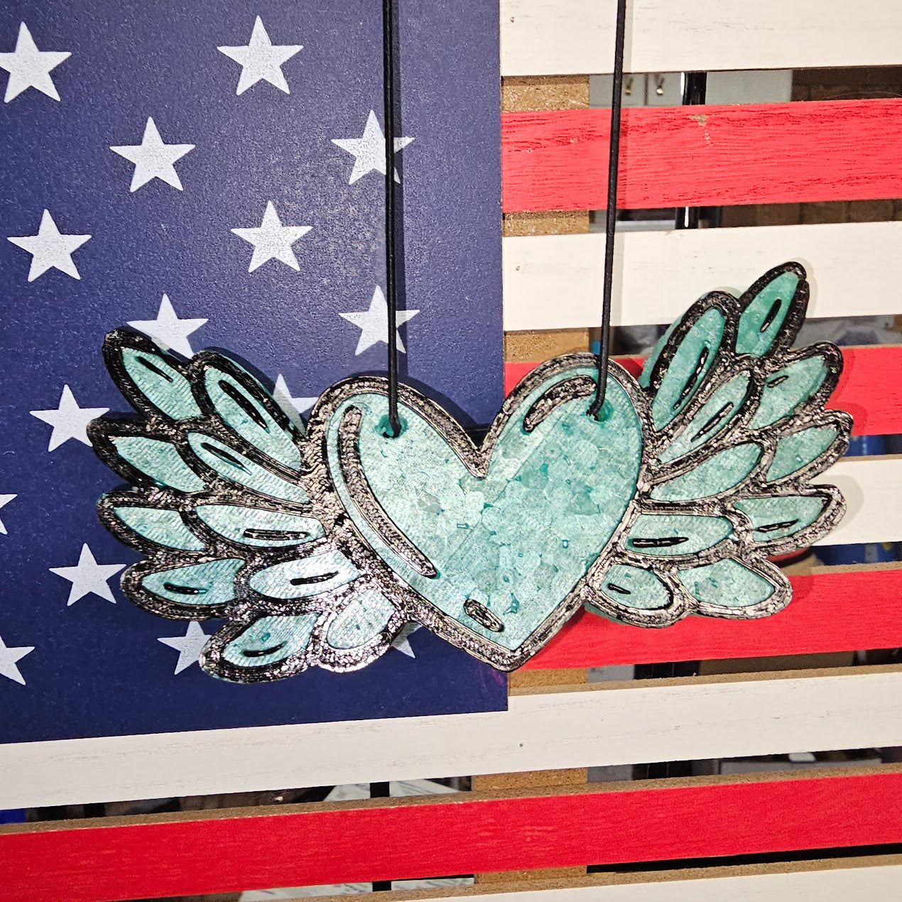 Heart With Wings Freshie