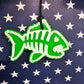 Fish Skeleton Freshie