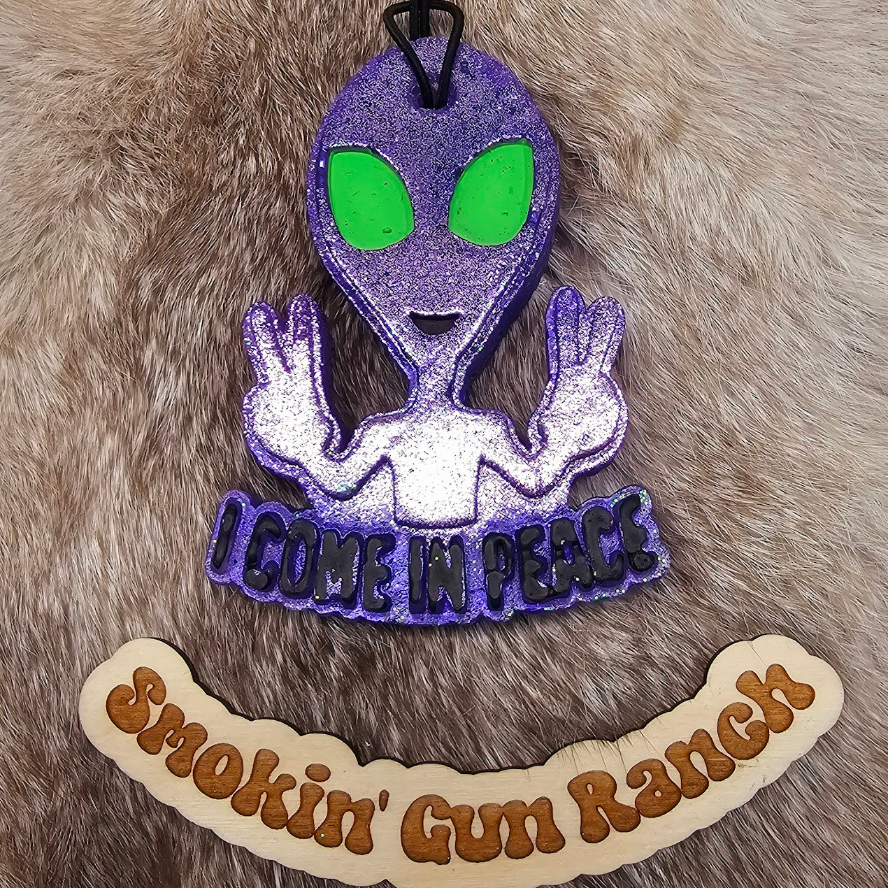 Alien I Come In Peace Freshie