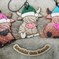 Christmas Hat Highland Cow