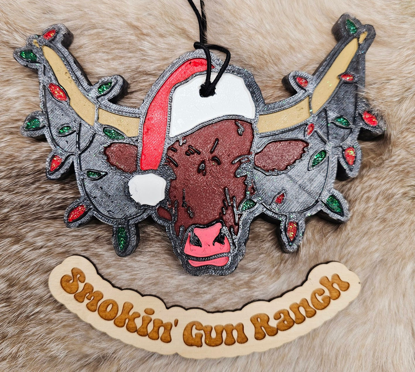Christmas Long Horn Freshie