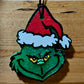 Green Guy in Santa Hat Freshie