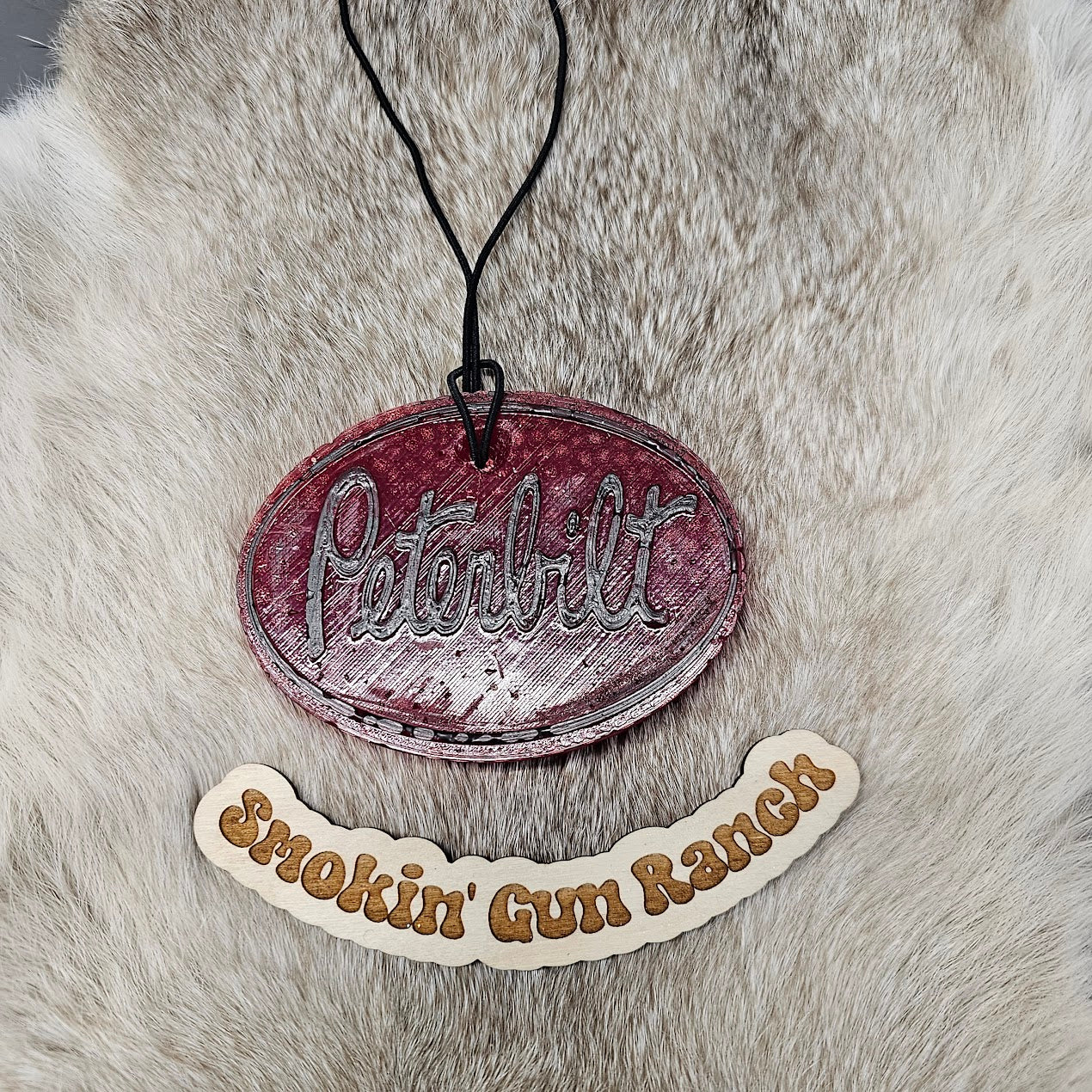 Red Big Rig Oval Freshie 2