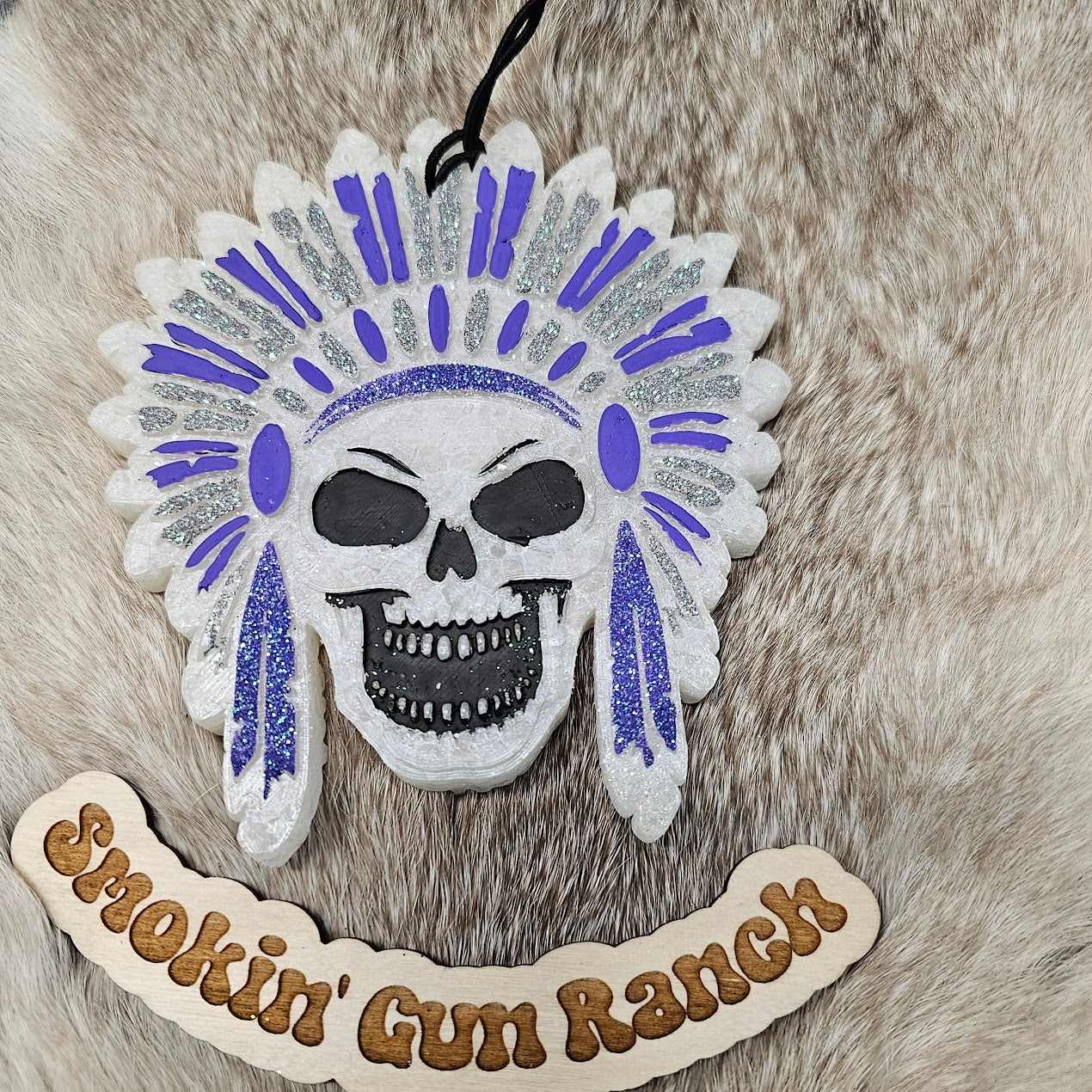 Skull with Headdress Freshie