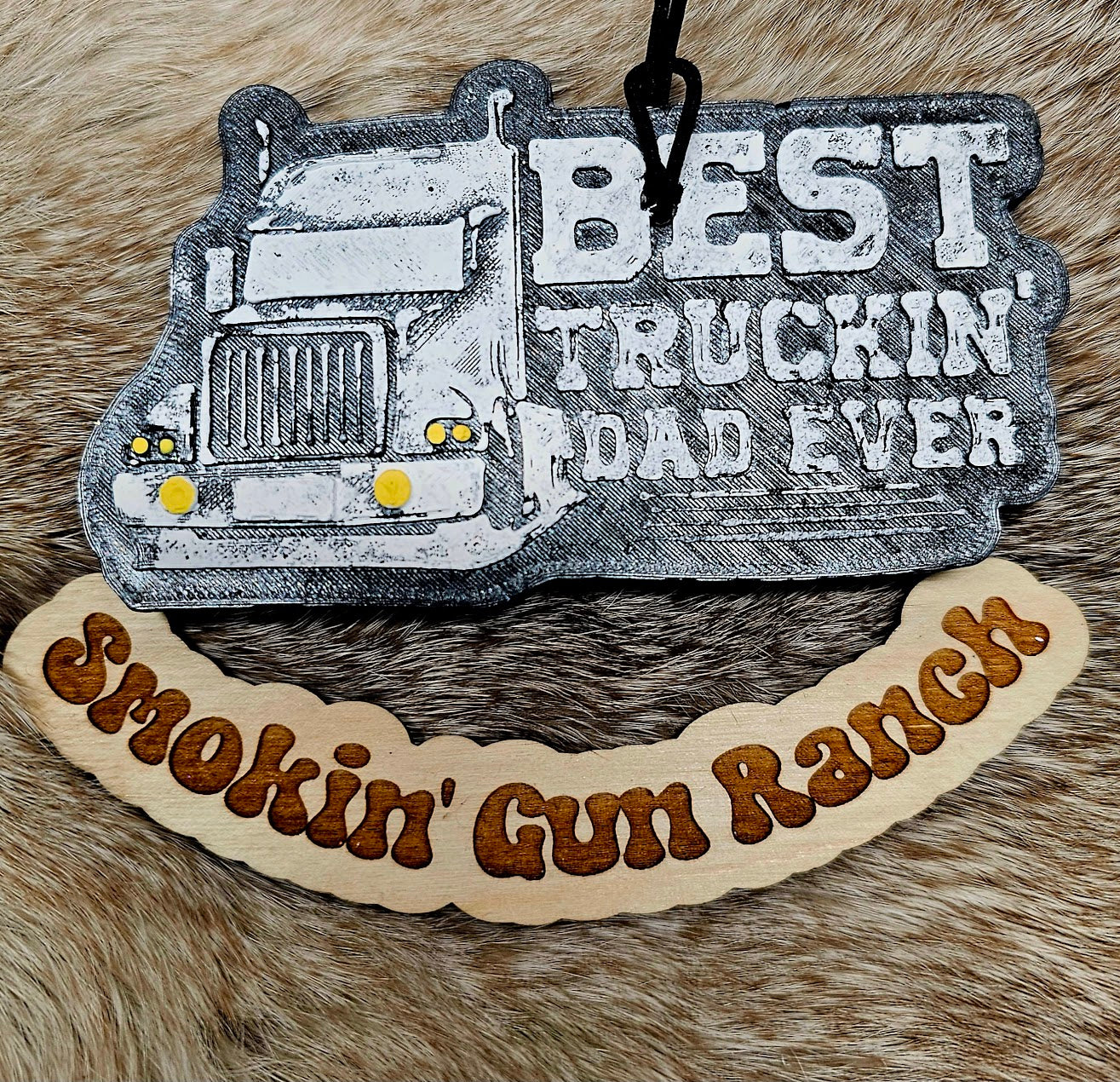 Best Truckin' Dad Ever Freshie