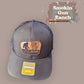 Don't Stop Believin' Bigfoot Leatherette Patch Hat