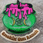 Green cauldron freshie with pink dripping potion
