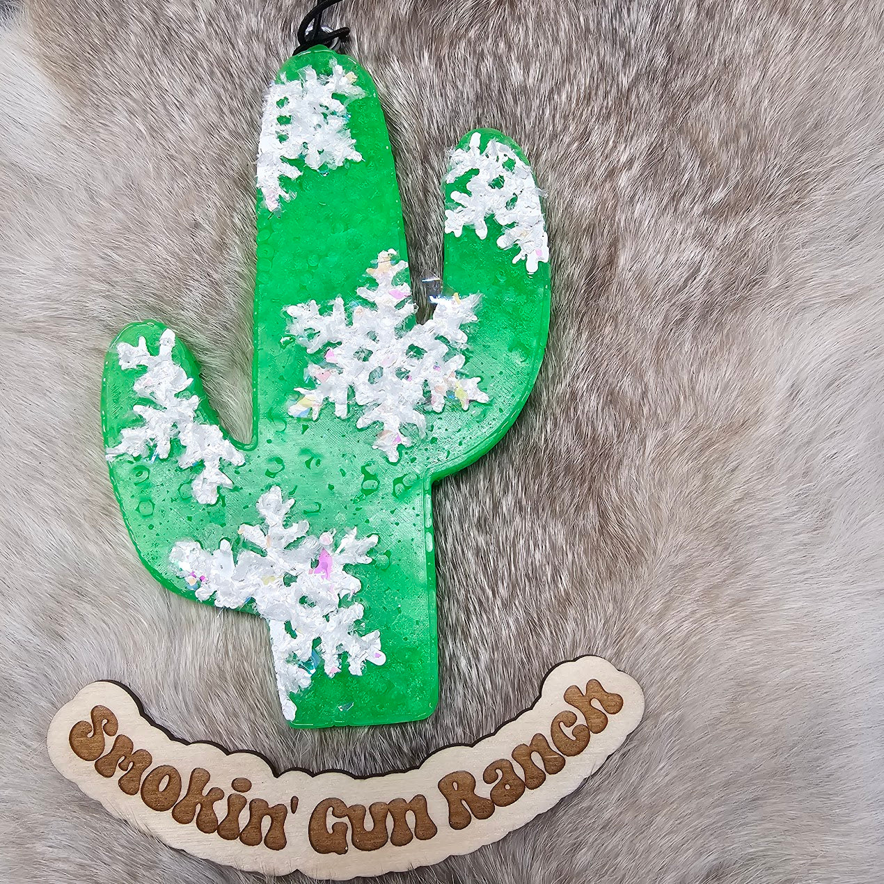 Snowflake Cactus Freshie