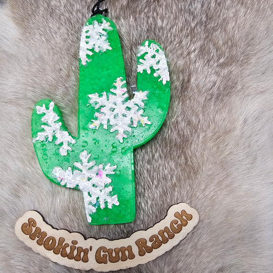 Snowflake Cactus Freshie