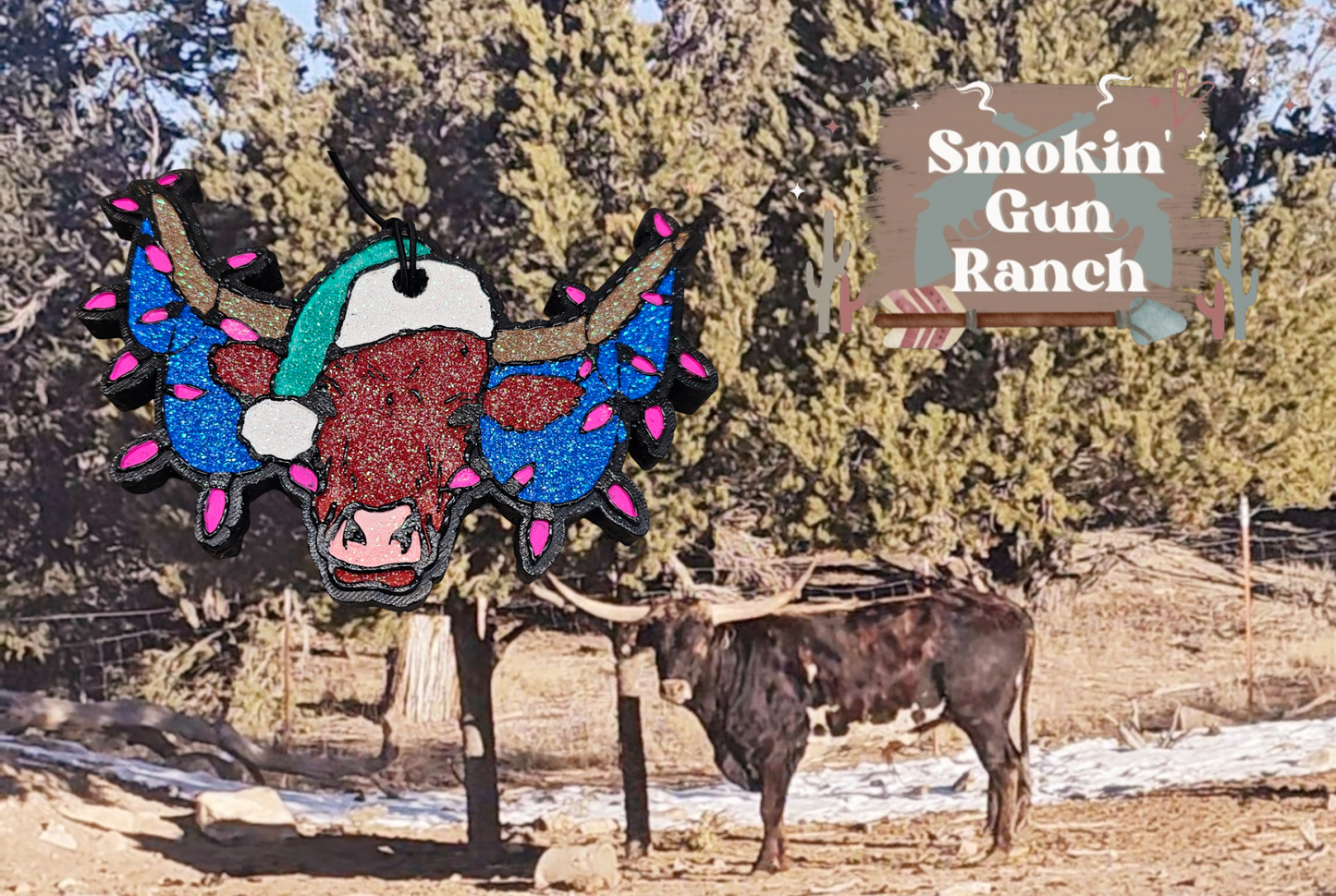 Christmas Long Horn Freshie