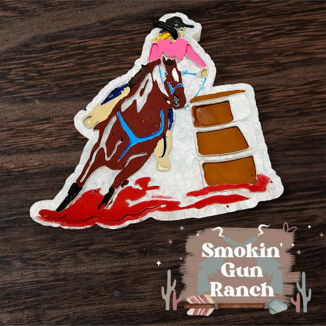 Barrel Racer Freshie 2