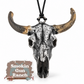 Western Bull Skull 3D Freshie