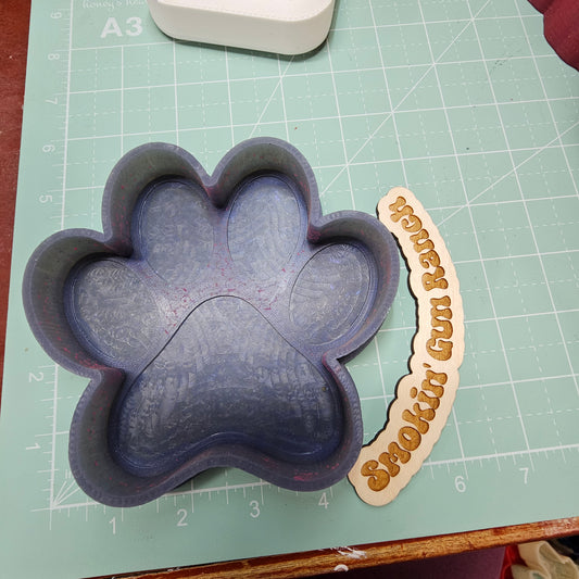 Paw print FRESHIE MOLD