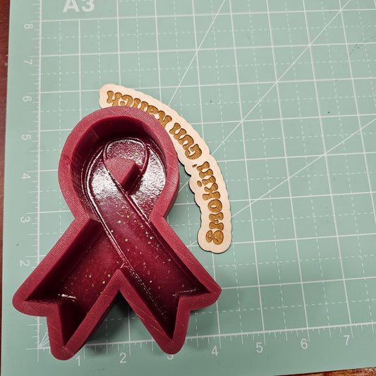 Cancer Ribbon FRESHIE MOLD