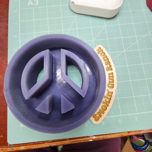 Peace sign FRESHIE MOLD