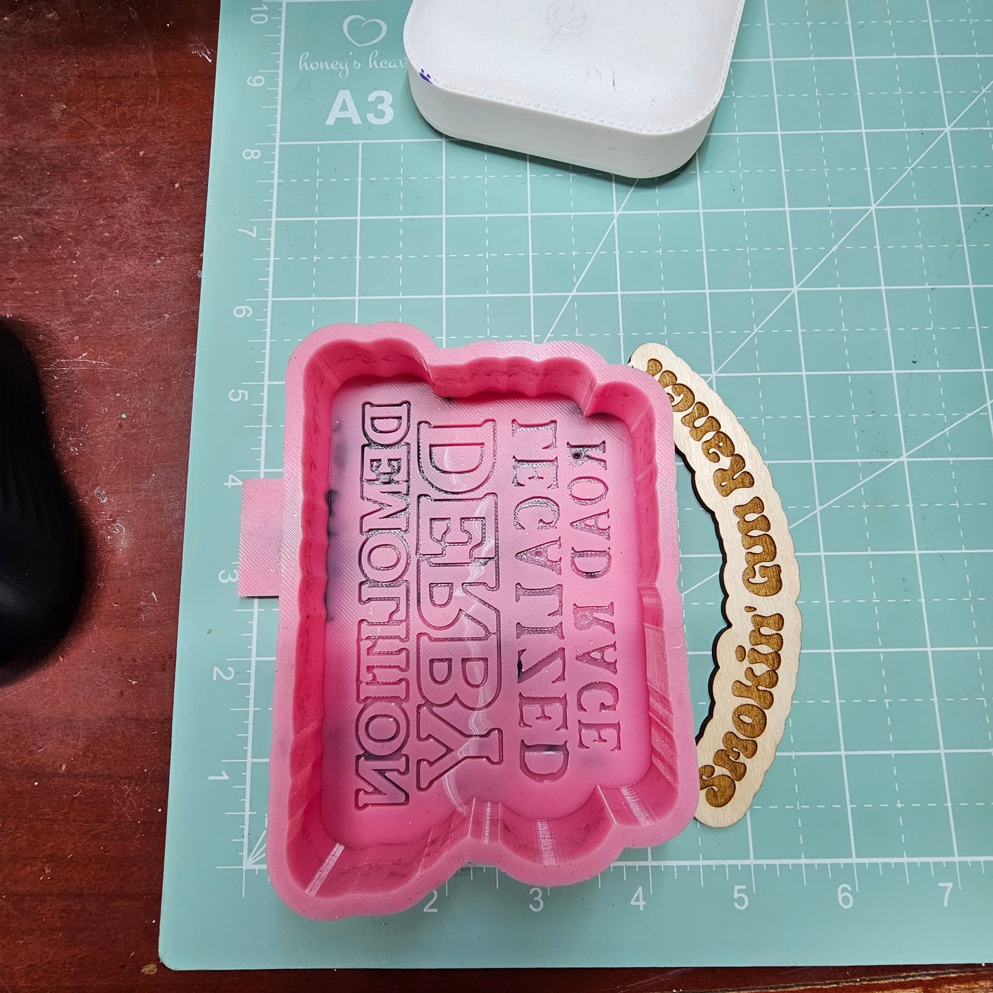 Demo derby legalized road rage FRESHIE MOLD