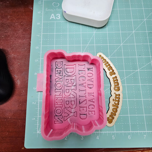 Demo derby legalized road rage FRESHIE MOLD