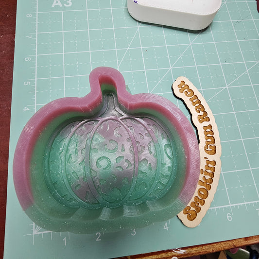 Cheatah print pumkinFRESHIE MOLD