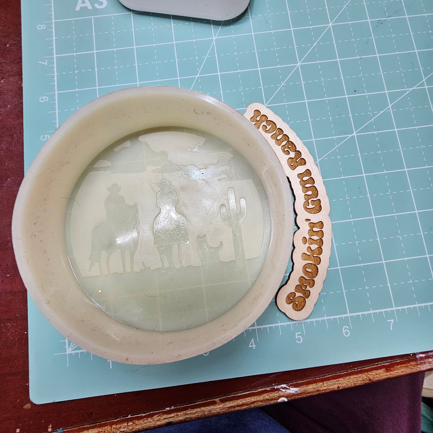 Cowboy sunset FRESHIE MOLD