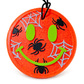 Spider Smiley Freshie handmade car freshie on a clean white background