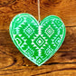 Aztec Heart Freshie