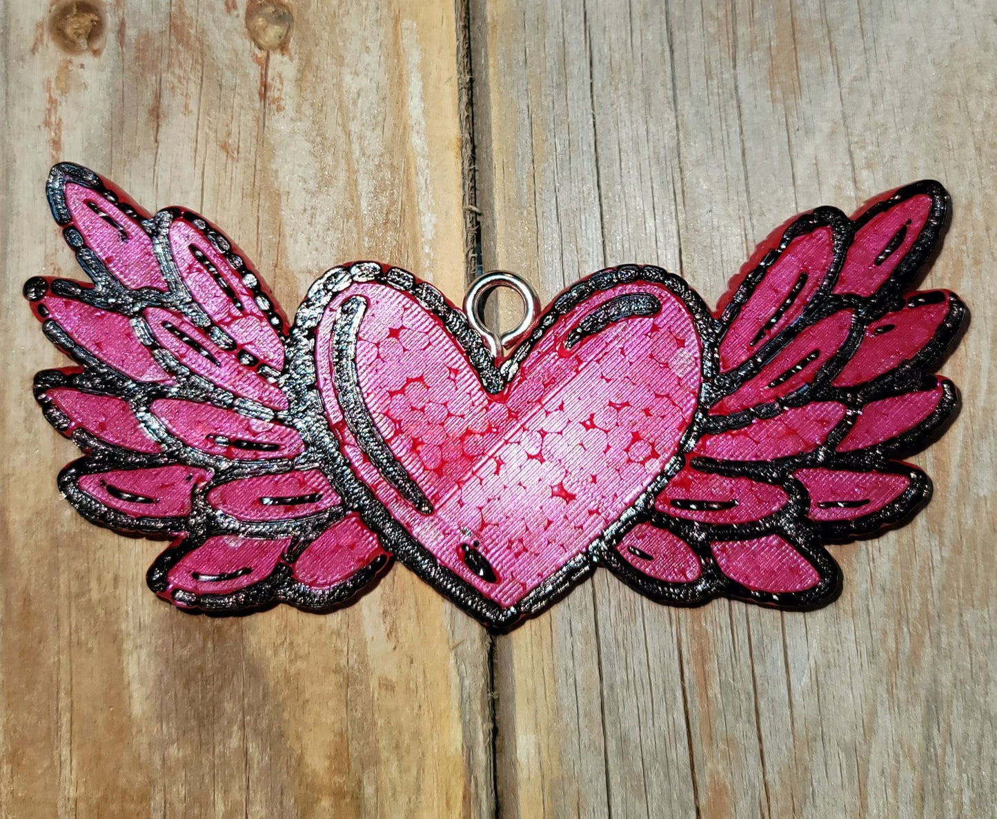 Heart With Wings Freshie