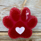 Heart Dog Paw Freshie