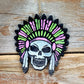 Skull with Headdress Freshie