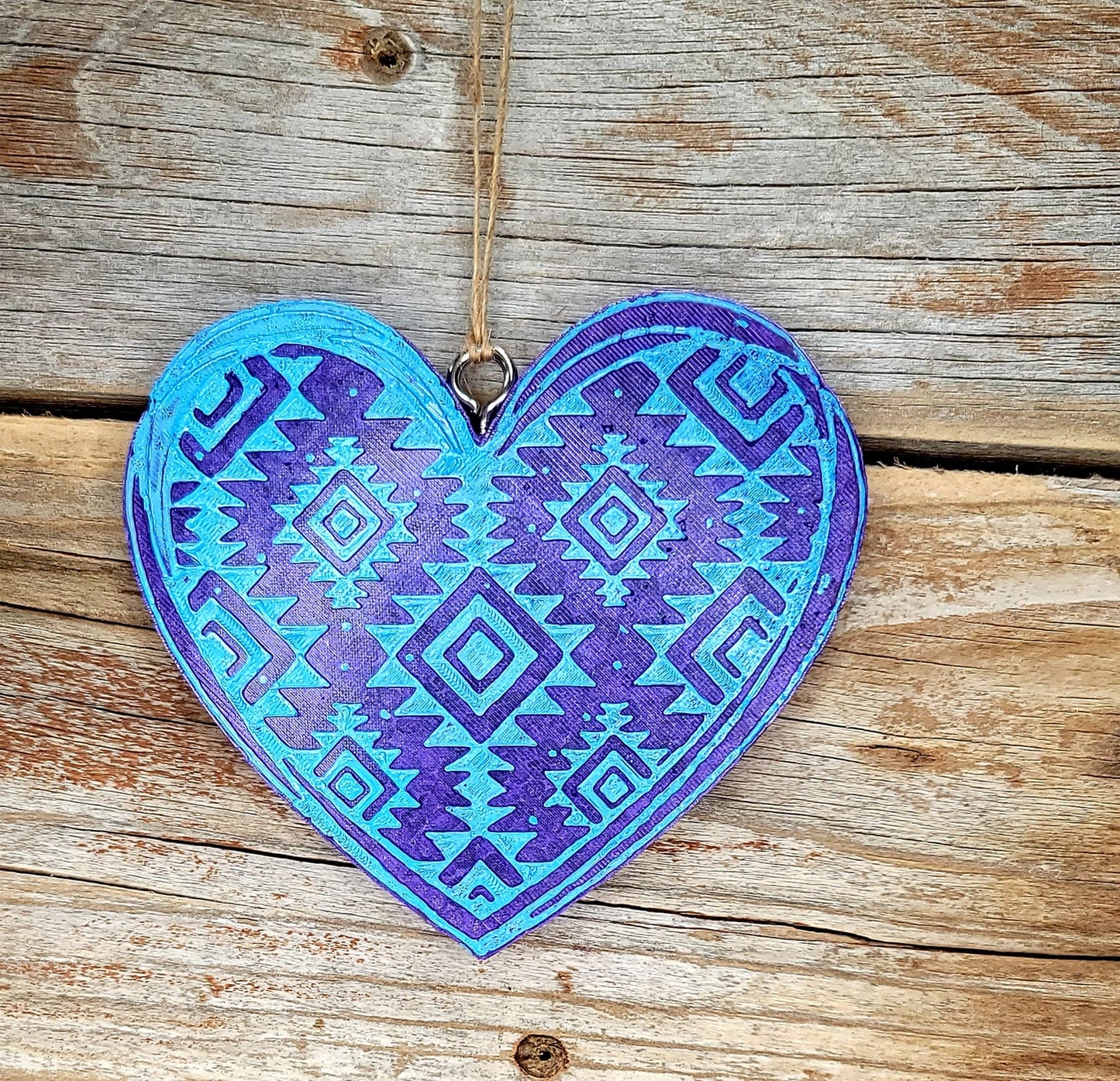 Aztec Heart Freshie