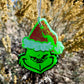 Green Guy in Santa Hat Freshie